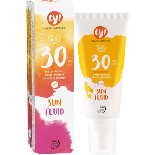 ey! organic cosmetics Sun Fluid SPF 30 - 100 ml
