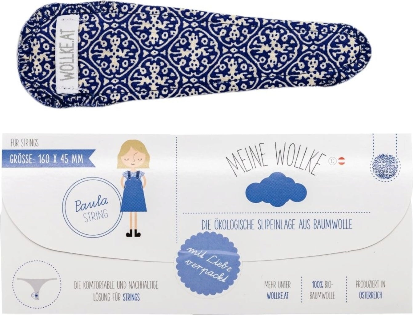 WOLLKE Salvaslip Lavable String - Paula