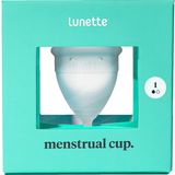 Lunette menstrual cup. -kuukuppi koko 1