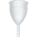 menstrual cup. Menstruationstasse Größe 1 - Klar