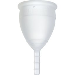 menstrual cup. Menstruationstasse Größe 1 - Klar