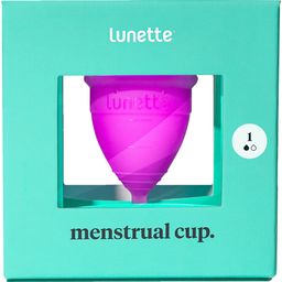 Lunette menstrual cup. Menskopp storlek 1