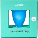 Lunette menstrual cup. Menskopp storlek 2 - Blå