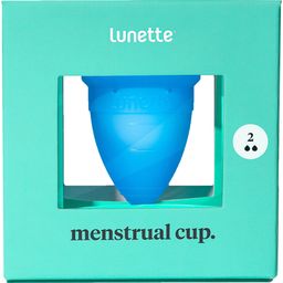 Lunette menstrual cup. size 2 - Blue 