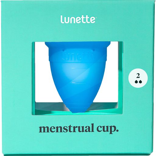 Lunette menstrual cup. -kuukuppi koko 2 - sininen