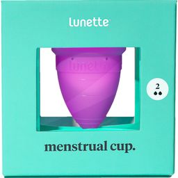 Lunette menstrual cup. size 2