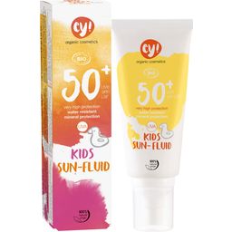ey! organic cosmetics Kids napvédő fluid  FF 50+ - 100 ml