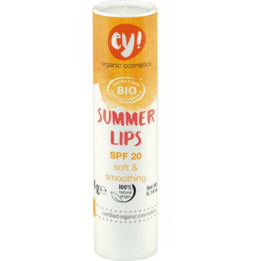 ey! organic cosmetics Summerlips balzam za ustnice ZF 20 - 4 g