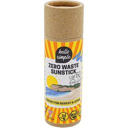 hello simple Zero Waste Sunstick SPF 50 - 20 g