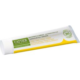 CATTIER Paris Citrónová zubná pasta s liečivou hlinkou - 15 ml