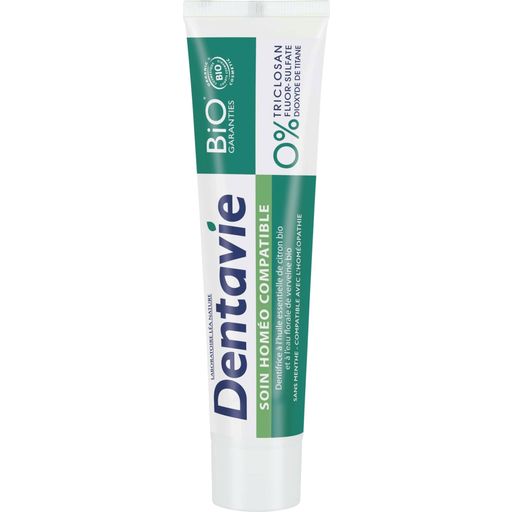 DENTAVIE Zubná pasta kompatibilná s homeopatiou - 75 ml