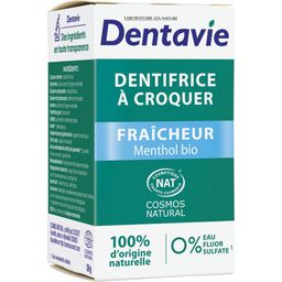 DENTAVIE Dentifrice à Croquer Fraîcheur - 60 pièces