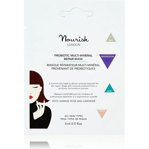 Nourish London Multi-Mineral Repair probiotična maska - 5 ml