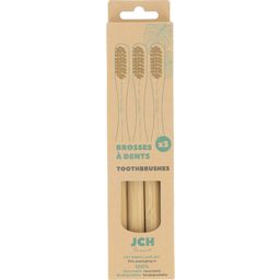 JCH Respect Toothbrushes - 3 Pcs