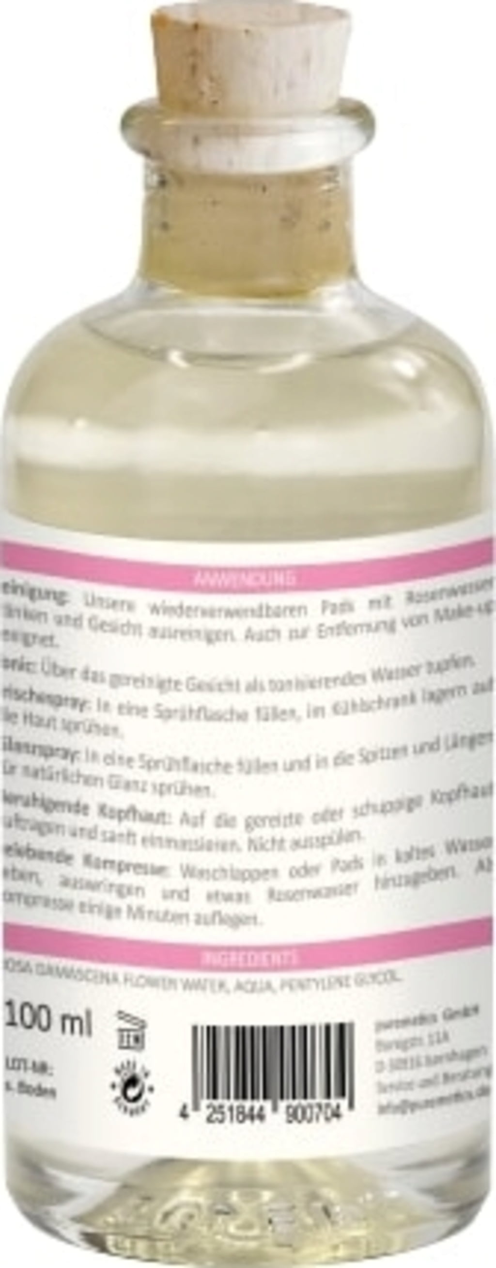 puremetics Rosenwasser Beauty-Allrounder - 100 ml