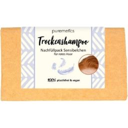 puremetics Šetrný suchý šampon na zrzavé vlasy - Náplň 100 g