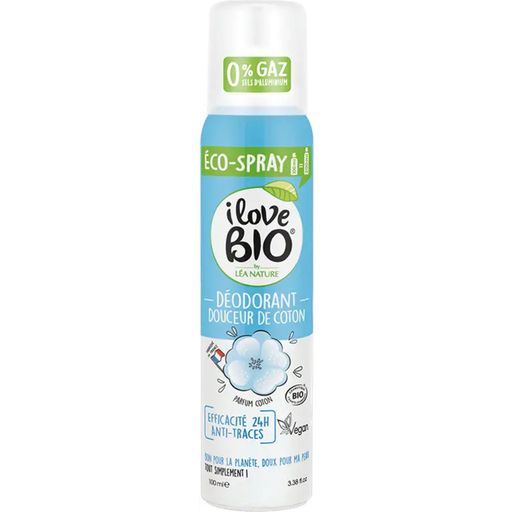 I LOVE BIO BY LEA NATURE Deodorantspray Bomull - 100 ml