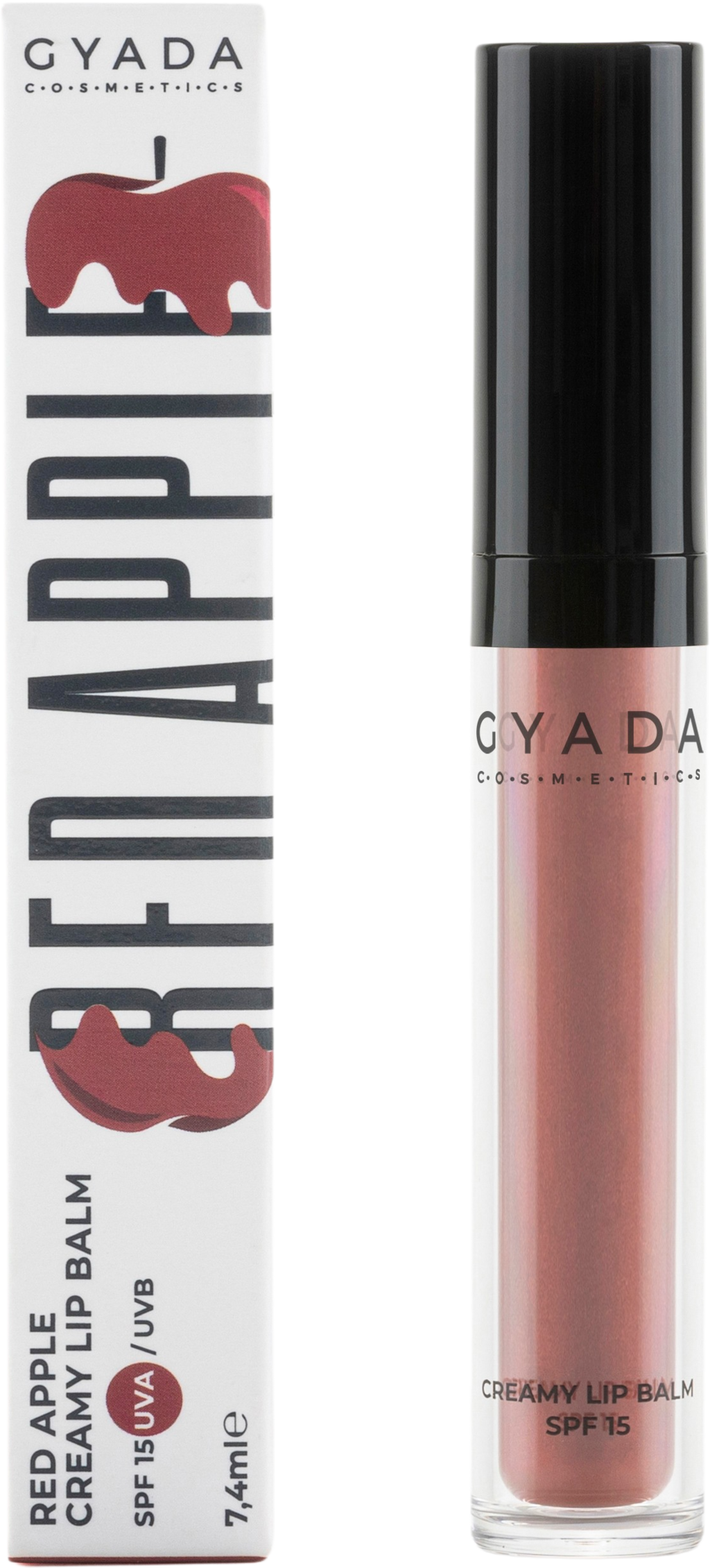 Gyada Cosmetics Red Apple Creamy Lip Balm SPF 15 - 05 Red Delicious