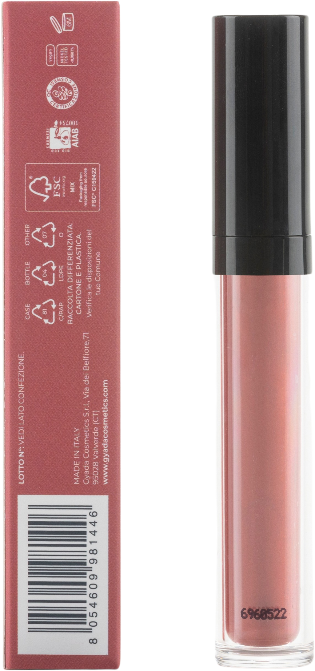GYADA Cosmetics Red Apple Cremiger Lippenbalsam LSF 15 - 03 Fuji