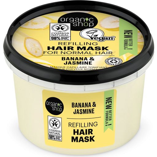 Organic Shop Banana & Jasmin Hair Mask - 250 ml