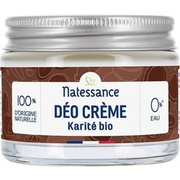Natessance Deodorante in Crema al Burro di Karité - 50 g