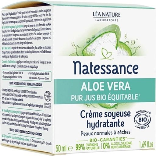 Natessance Crème Soyeuse Hydratante 