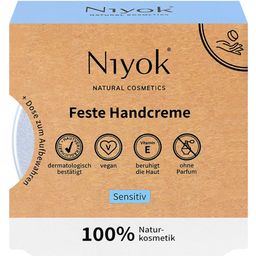 Niyok Feste Handcreme Sensitiv - 50 g