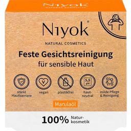 Niyok Marula Oil Solid Facial Cleanser - 80 g