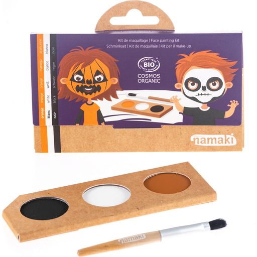 namaki Pumpkin & Skeleton Face Painting Kit - 1 sada