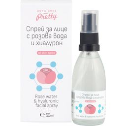 Zoya goes pretty Rose Water & Hyaluronic Facial Spray - 50 ml