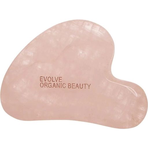 Evolve Organic Beauty Rózsakvarc Gua Sha - 1 db