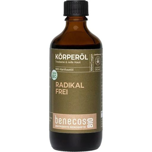 benecosBIO ulje za tijelo od organskih sjemenki konoplje - 100 ml