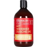 benecosBIO Shower gel for men 2in1 "Mit Weißbier Dusche(n)"