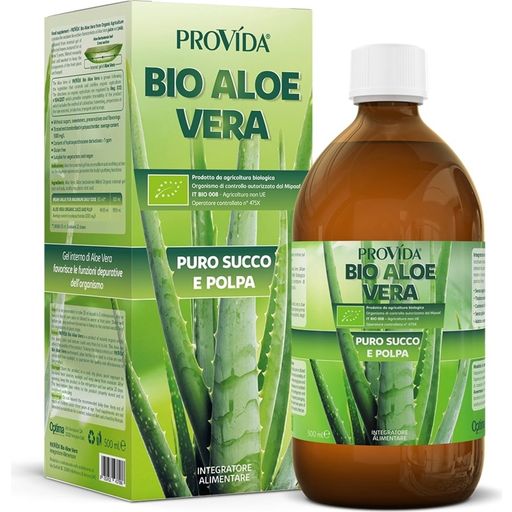 Provida Organic Aloe Vera- Juice with Pulp - 500 ml