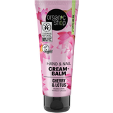 Organic Shop Cherry & Lotus Hand & Nail Cream-Balm