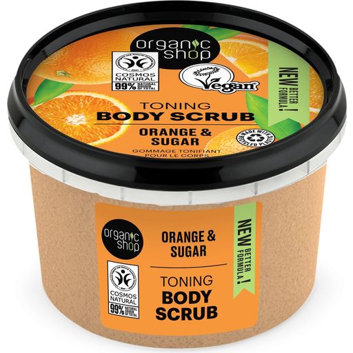 Organic Shop Toning Body Scrub Orange & Sugar - 250 мл