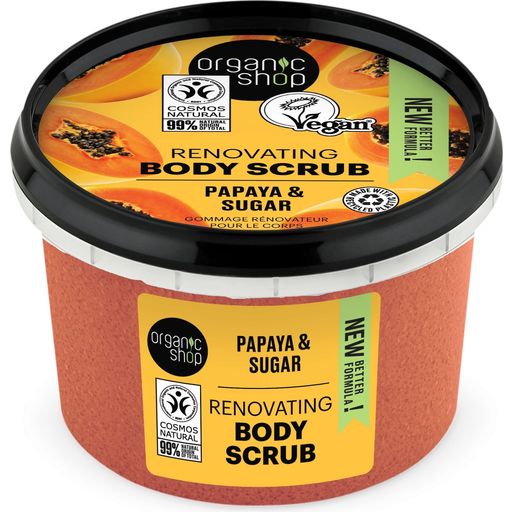 Organic Shop Renovating Body Scrub Papaya & Sugar - 250 ml