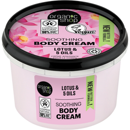 Organic Shop Soothing Body Cream Lotus & 5 Oils - 250 мл