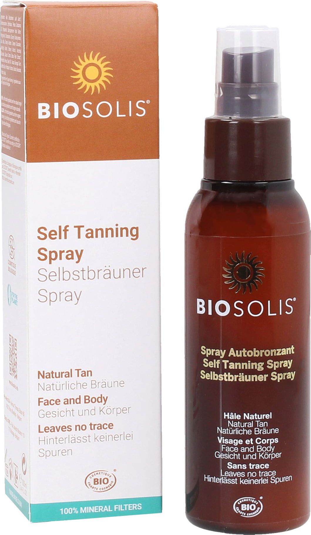 Biosolis Self-Tanning Spray, 100 ml - Ecco Verde Online Shop