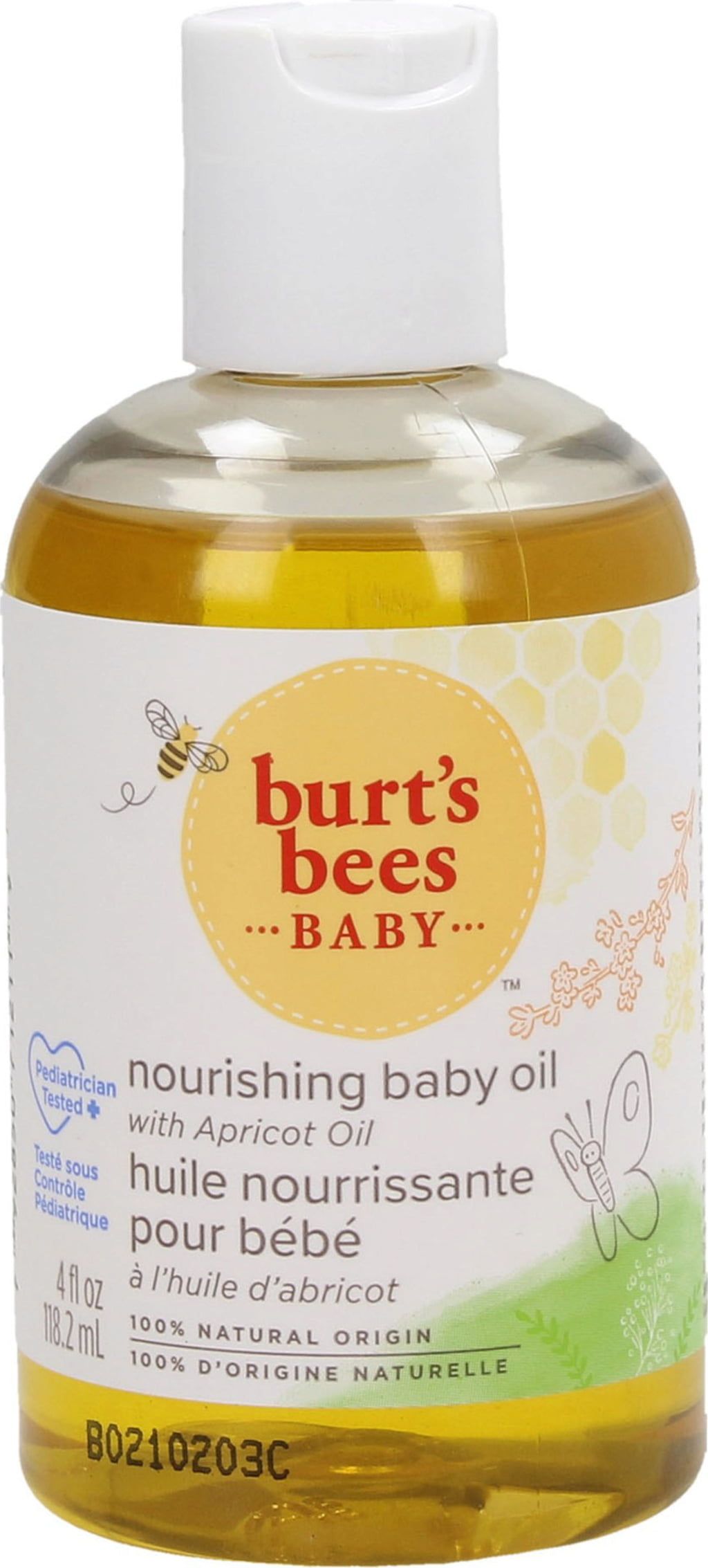 Burt's Bees Baby Bee Nourishing Baby Oil, 115 ml - Ecco Verde Online Shop