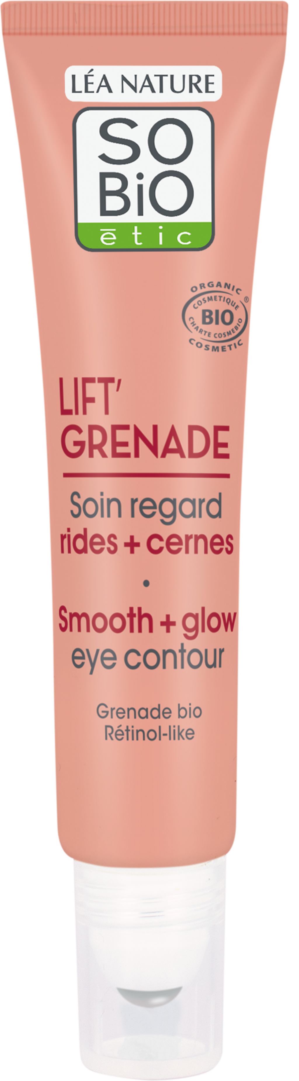 LÉA NATURE SO BiO étic Lift'Grenade Smooth + Glow Eye Contour Gel