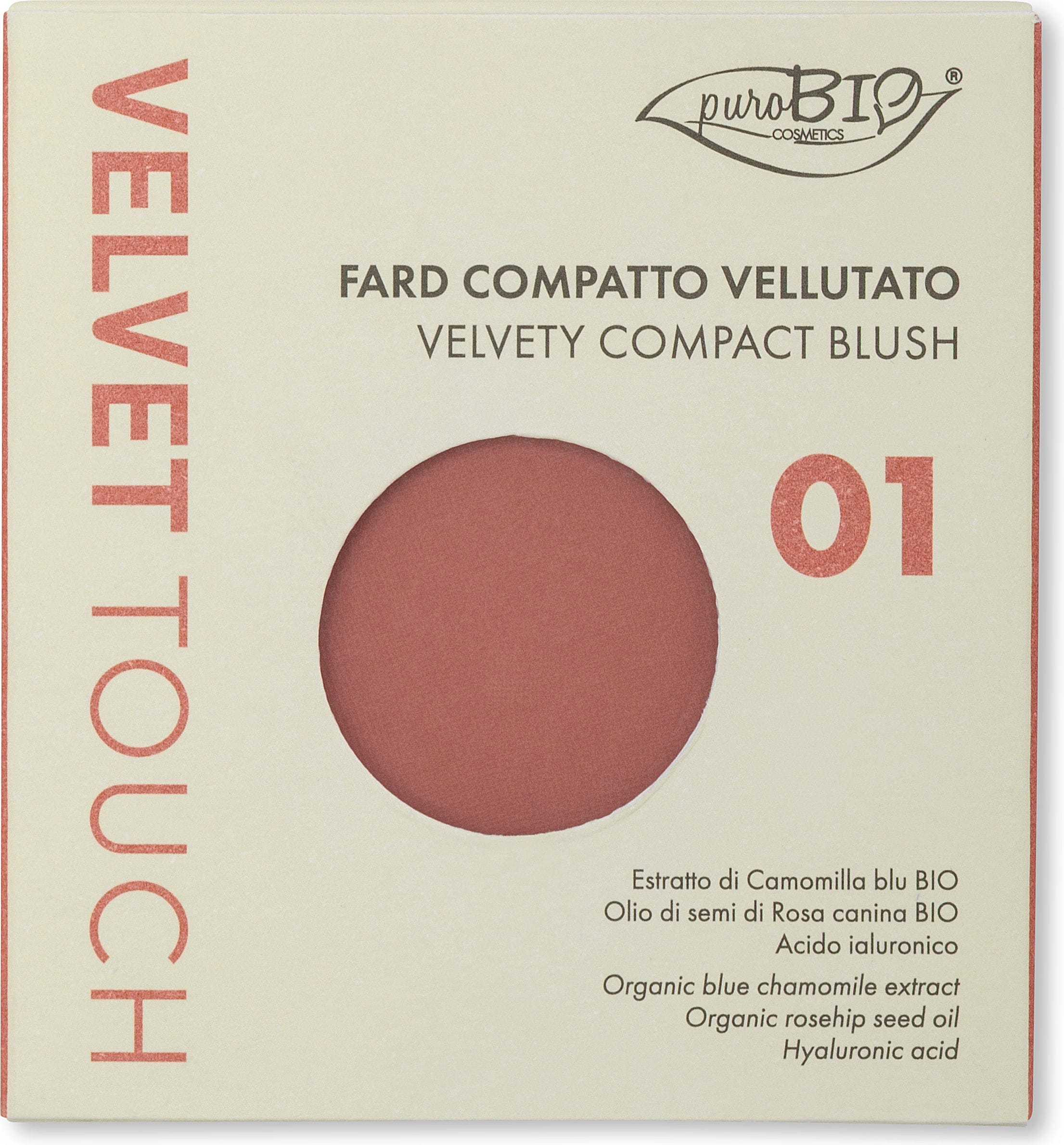 puroBIO Cosmetics Velvet Touch Compact Blush REFILL - Ecco Verde Online ...