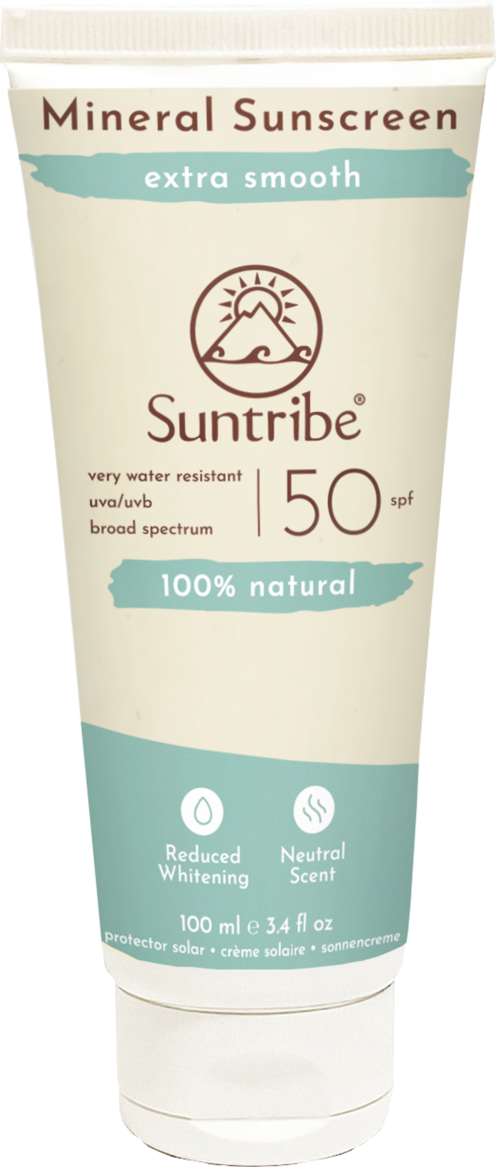Suntribe Mineral Sunscreen SPF 50, 100 ml - Ecco Verde Online Shop