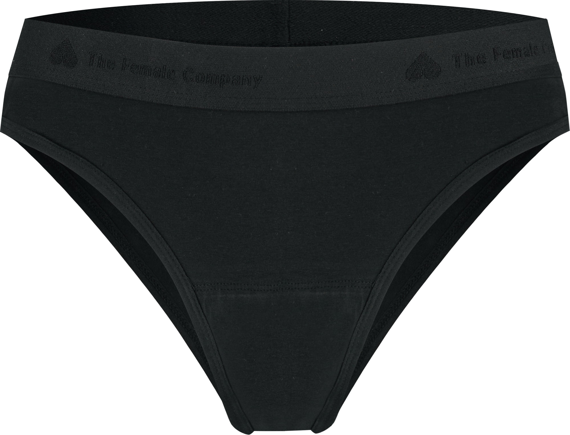The Female Company Period Underwear - Brazilian Basic Black Light  Absorbancy - Ecco Verde