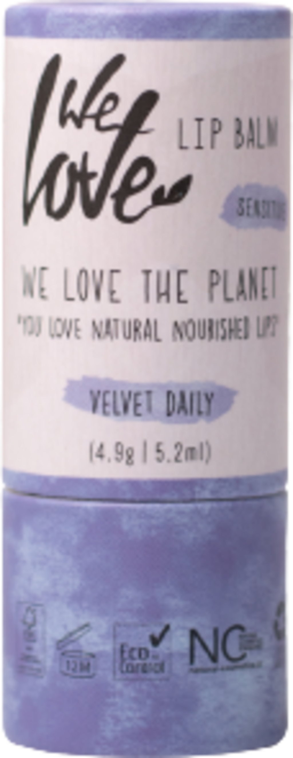  We Love The Planet - Lip balm stick velvet shine - 4.9 g… :  Beauty & Personal Care